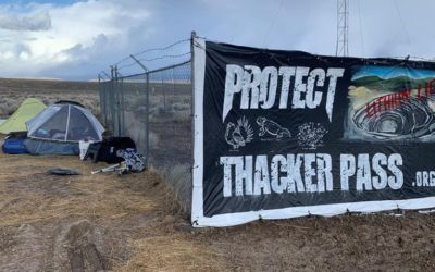 Activists Camp At Thacker Pass To Prevent Lithium Mine From Opening